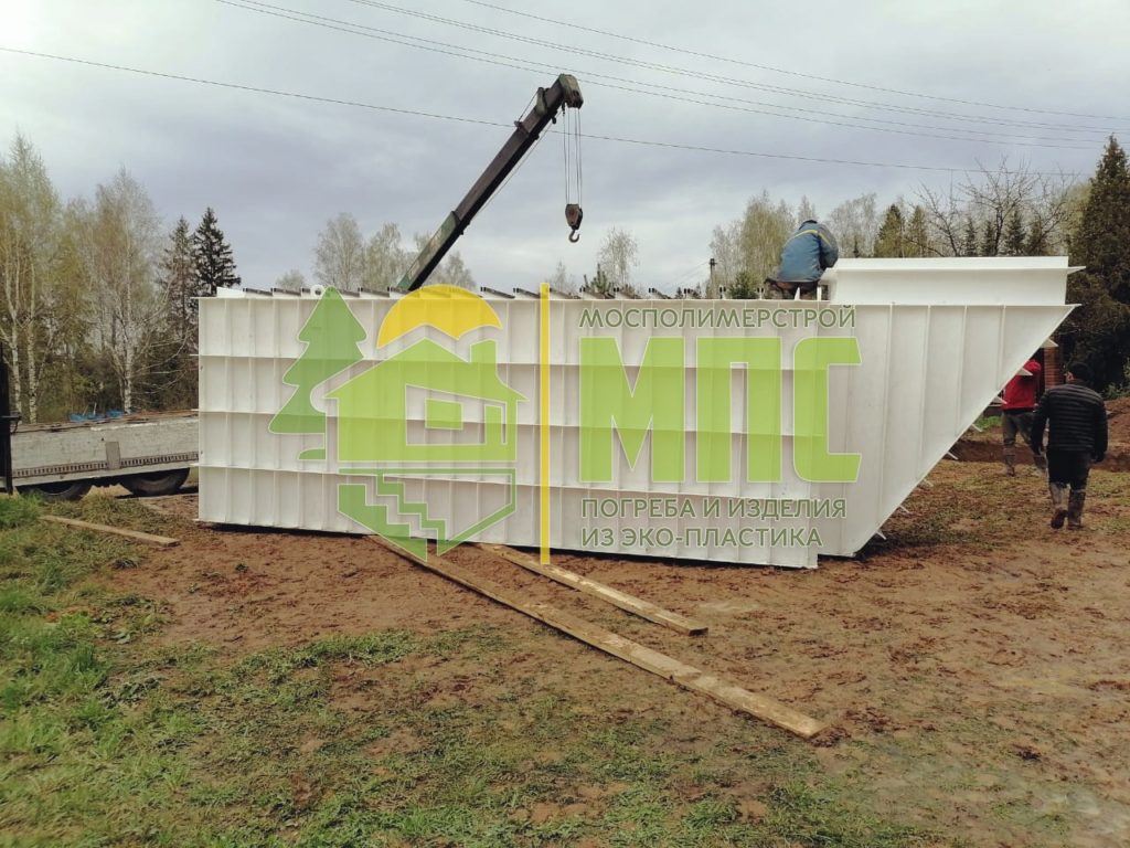 Монтаж погреба Русь-Ферма 6 V6Y63Zud XY