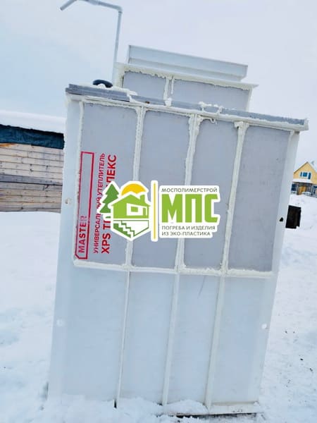 Монтаж погреба-кессона на скважину на базе Русь Классик 2х1,5х2 м, Московская область, городской округ Щелково, дачный поселок Сады на реке 3 c5zepmf6owi