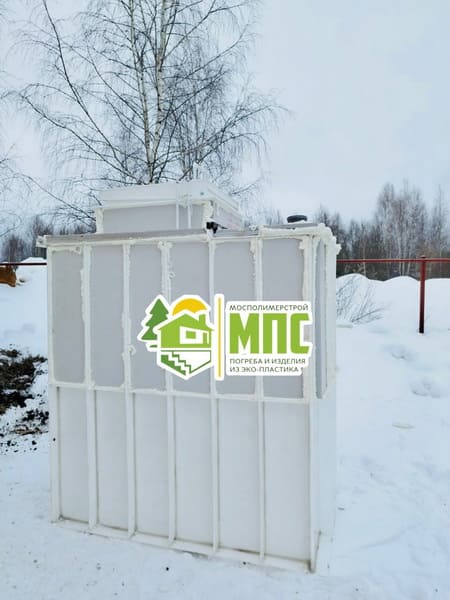 Монтаж погреба-кессона на скважину на базе Русь Классик 2х1,5х2 м, Московская область, городской округ Щелково, дачный поселок Сады на реке 5 kgoxzf p8nq