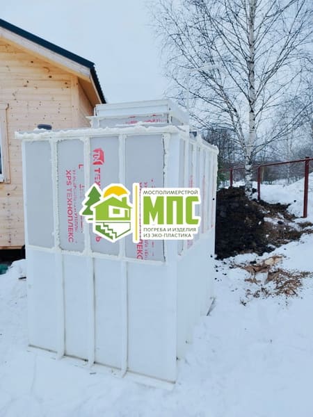 Монтаж погреба-кессона на скважину на базе Русь Классик 2х1,5х2 м, Московская область, городской округ Щелково, дачный поселок Сады на реке 7 qofd